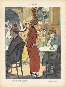 Ilustração de Chas-Laborde (1886-1941) em Le Rire
