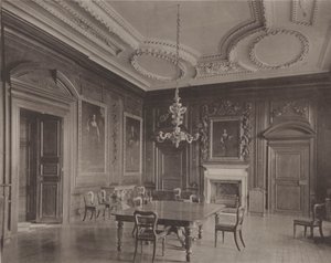 Belton House, Grantham, a sala de jantar de Charles Latham