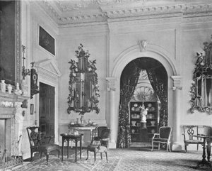 Espelhos Chippendale - White Drawing-Room de Charles Latham