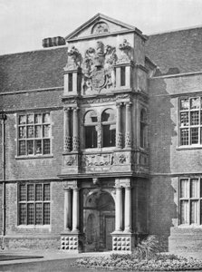 O Wittes Porch em Cobham, Kent de Charles Latham