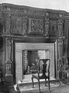 Lareira da sala de jantar de Charles Latham