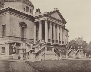 Conde de Burlingtons Villa em Chiswick de Charles Latham