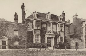 Casa no desfile, Arundel, Sussex de Charles Latham