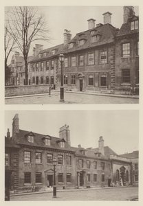 Casas perto de St Georges Church, Stamford de Charles Latham