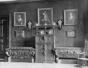 Parte da sala de jantar de Charles Latham