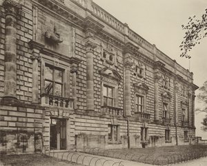 O Castelo, Nottingham, a Frente Oriental de Charles Latham