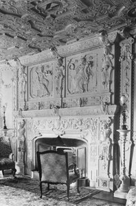 A Sala de Jantar (foto a p/b) de Charles Latham