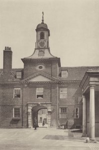 A, entrada, palácio kensington de Charles Latham