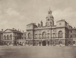 The Horse Guards, Whitehall, a Frente Ocidental de Charles Latham