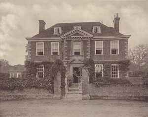 A Casa Moot, Downton perto de Salisbury de Charles Latham