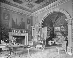 O quarto pintado ou italiano de Charles Latham