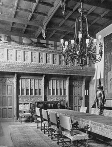 A tela no salão de banquetes de Charles Latham