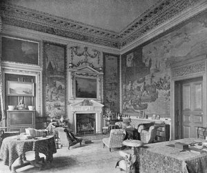 O quarto da tapeçaria de Charles Latham