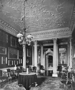 A Sala de Veludo (foto a p/b) de Charles Latham