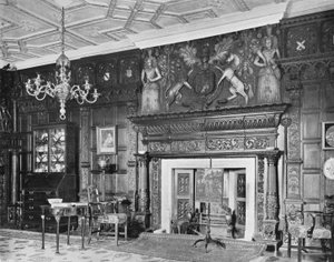 O lado oeste da sala de desenho de Charles Latham