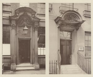 Duas portas de Londres, Mark Lane, East Central, Grosvenor Road, Sudoeste de Charles Latham