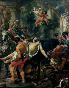 O martírio de São João Evangelista de Charles Le Brun