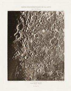 Carte photographique de la lune, planche III.A (Carta fotográfica da Lua, placa III.A),21 de outubro