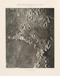 Carta fotográfica da Lua, placa IX, 27 de abril