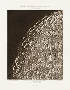 Carte photographique de la lune, planche V.A (Carta fotográfica da Lua, placa V.A),13 de agosto