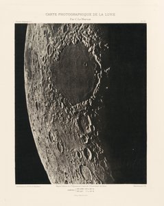 Carte photographique de la lune, planche VII (Carta fotográfica da Lua, placa VII),23 de fevereiro
