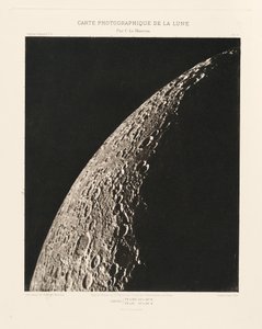 Carte photographique de la lune, planche VI (Carta fotográfica da Lua, placa VI),22 de fevereiro