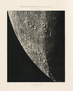 Carta fotográfica da Lua, placa XI, 18 de abril de Charles le Morvan