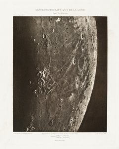Carte photographique de la lune, planche XV.A (Carta fotográfica da Lua, placa XV.A),5 de setembro de Charles le Morvan