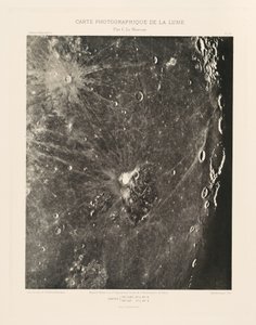 Carta fotográfica da Lua, placa XV, 20 de dezembro de Charles le Morvan