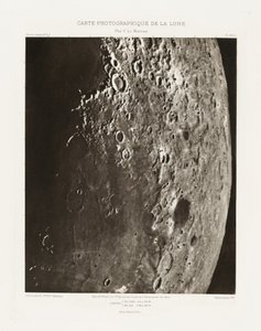 Carte photographique de la lune, planche XXI.A (Carta fotográfica da Lua, placa XXI.A),23 de outubro de Charles le Morvan