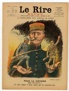 Capa do "Le Lire rouge", sátira colorida de Charles Leandre