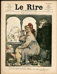 Capa de "The Laughs", Satirique en Couleurs de Charles Leandre