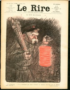 Capa de "The Laughter", Satirical in Colors de Charles Leandre