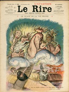 Capa de "The Laughter", Satirical in Colours de Charles Leandre