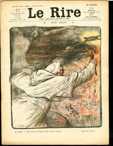 Capa de "The Laughter", Satirical in Colours de Charles Leandre
