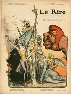 Capa de "The Laughter", número 321, Satirical en Couleurs de Charles Leandre