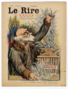 Capa de "The Red Laughter", Satirical in Colors de Charles Leandre
