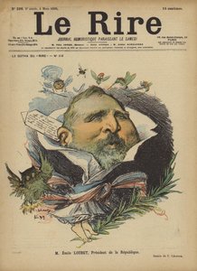 Emile Loubet, ilustração para o riso