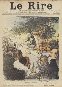 Homenagem a Honore Daumier, ilustração para o riso