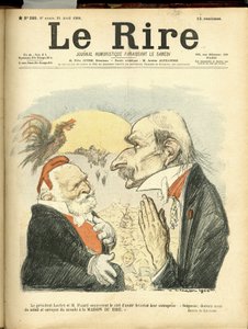Ilustração de Charles Leandre (1862-1934) para a capa de Le Rire de Charles Leandre