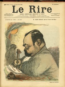 Ilustração de Charles Leandre (1862-1934) para a capa de Le Rire de Charles Leandre