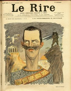 Ilustração de Charles Leandre (1862-1934) para a capa de Le Rire de Charles Leandre