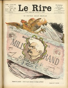 Ilustração de Charles Leandre (1862-1934) para a capa de Le Rire de Charles Leandre
