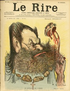 Ilustração de Charles Leandre (1862-1934) para a capa de Le Rire de Charles Leandre