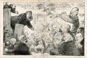 Ilustração de Charles Leandre (1862-1934) em Le Rire de Charles Leandre