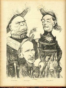 Ilustração de Charles Leandre (1862-1934) em Le Rire de Charles Leandre