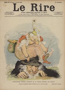 Rainha Vitória, ilustração para o riso