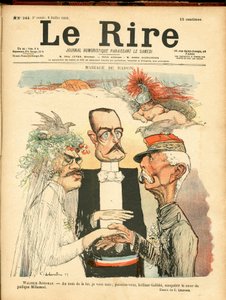 O riso, satírico em cores de Charles Leandre
