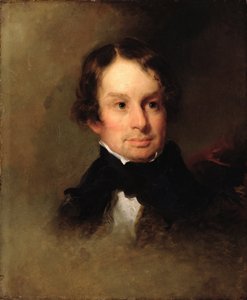 Retrato de Henry Wadsworth Longfellow (1807-82)