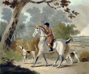 Push Him Tom Boy, de The Pytchley Hunt, gravado por F. Jukes (1745-1812)
